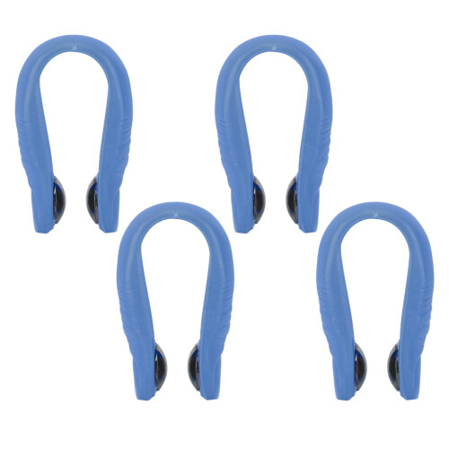 (Blue) 4x Akupressur-Klemme Daumen Magnet Blau