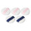 5x Make-up-Puderquaste Doppelseitig Hautfreundlich 4
