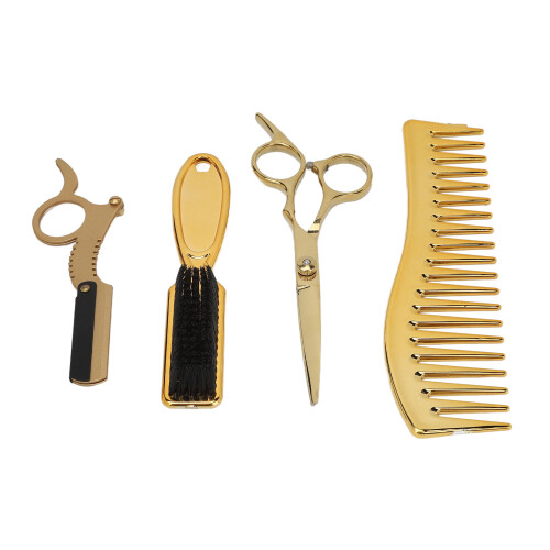 Edelstahl-Frisierschere Set Barber Scheren Kit 2