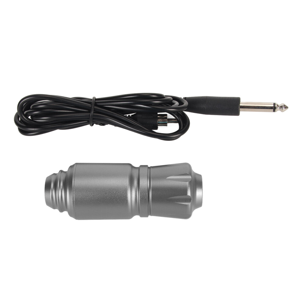 Silver/Gray/Blue ( ) Rotary Tattoo Machine 3.5Mm Stroke Aluminum Alloy Liner Shader