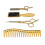 Edelstahl-Frisierschere Set Barber Scheren Kit 5