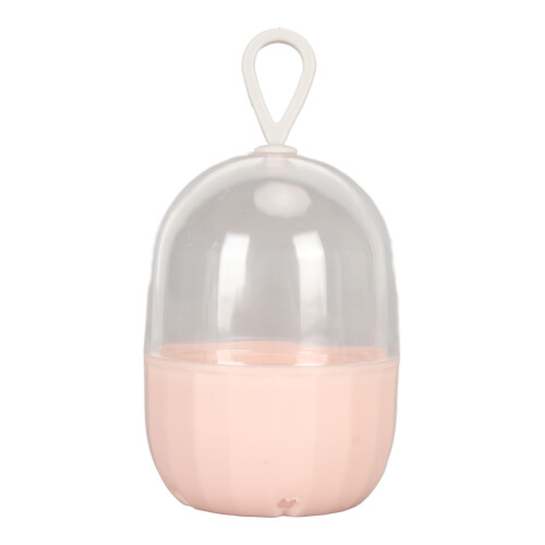 5pcs Makeup Sponge Case Transparent Portable Beauty Egg Storage Box 2
