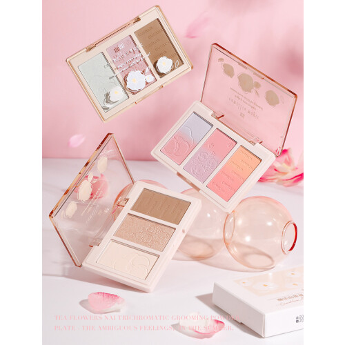 Konturpuder-Palette langanhaltend für Gesicht