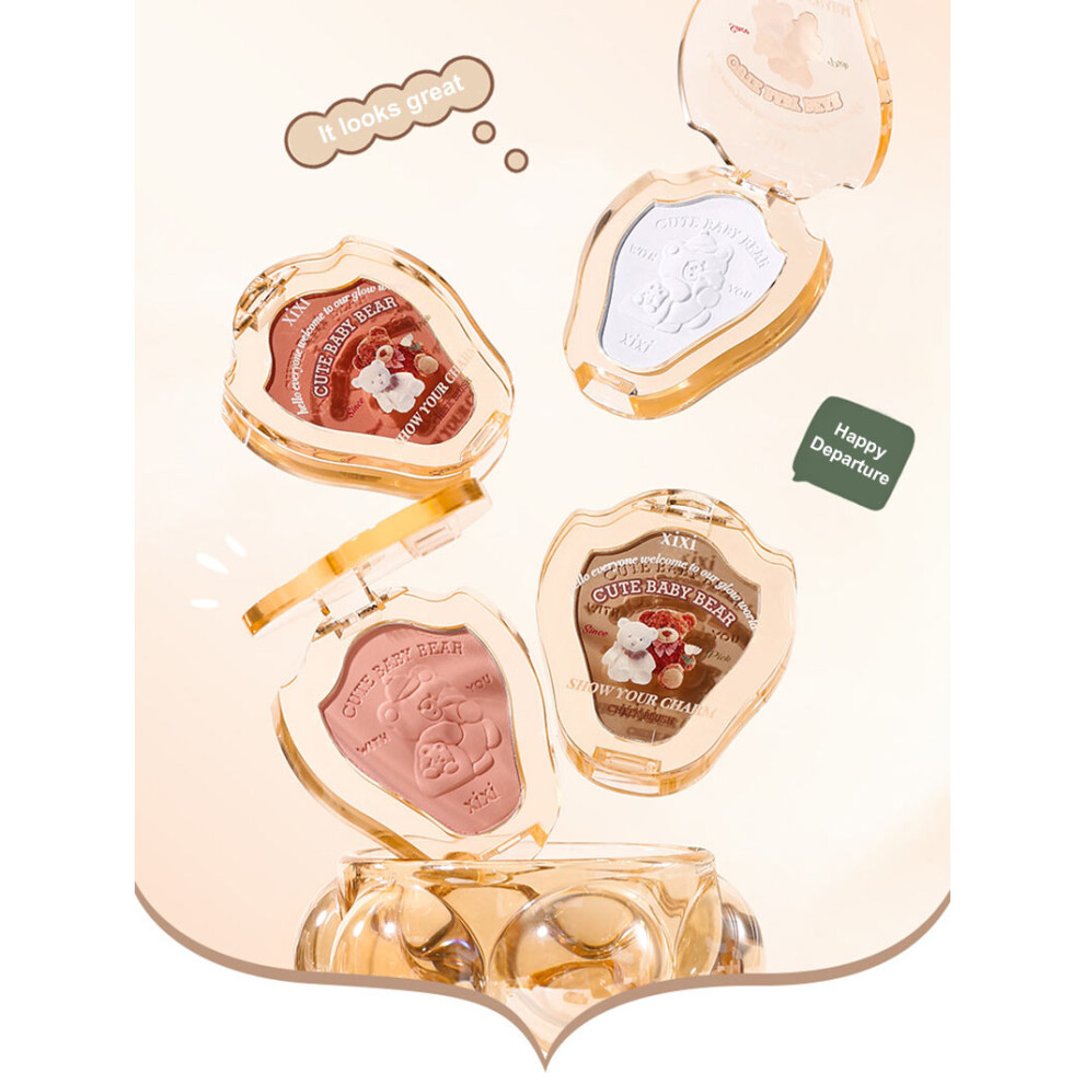 Blush Powder Palette Cosmetic Cheek Makeup Tool