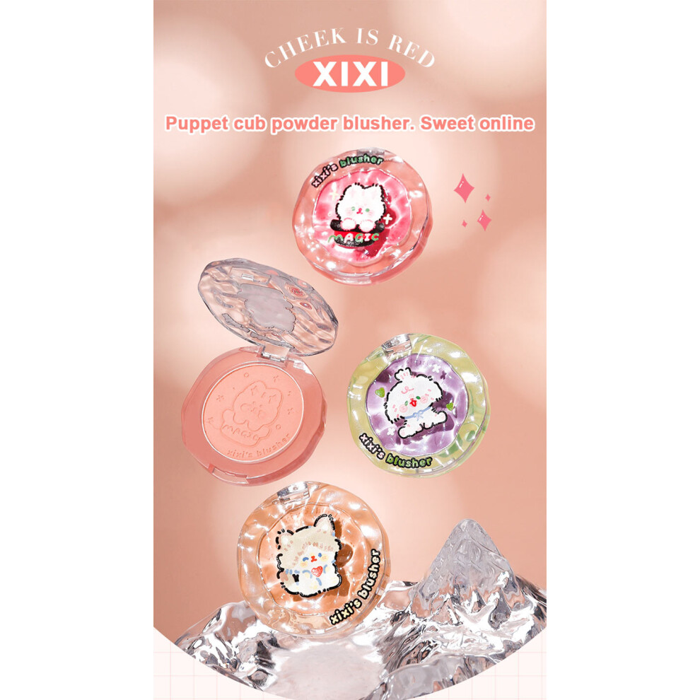 Blush Cheek Powder Palette Cosmetic Makeup Tool