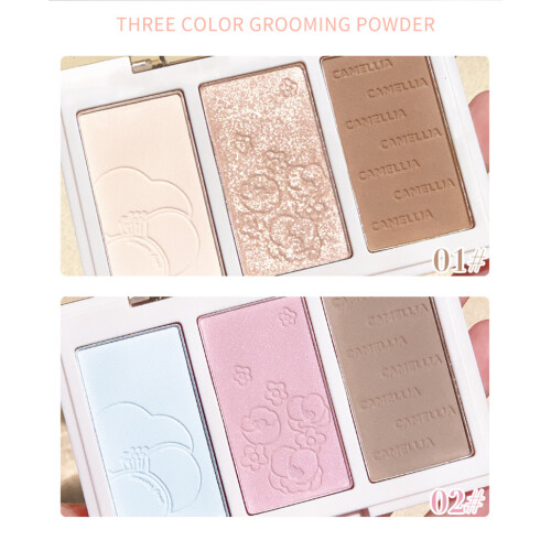 Kontur-Puder Palette Lang anhaltend Gesicht 1