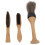 3er-Friseurbürsten-Set mit Holzgriff 1