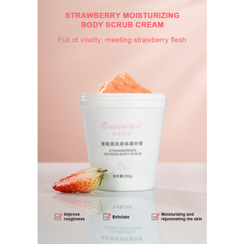 200g Body Scrub Creme peeling glättend weichmachend