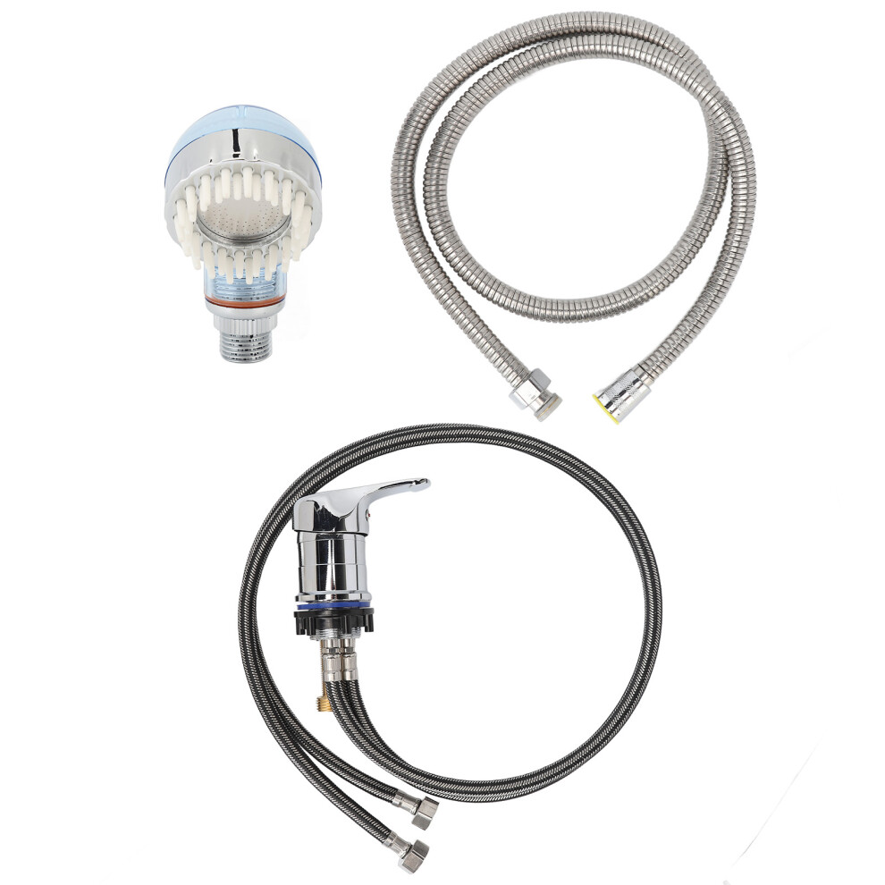 Salon Shampoo Bowl Faucet Sprayer Kit 120Cm Hose Brush Head 461605414041