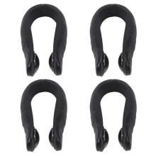 (Black) 4pcs Acupressure Pressure Point Clip Magnetic Headache Relief Pink