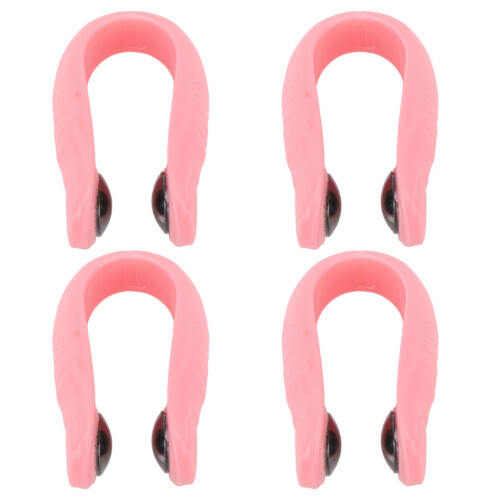 (Pink) 4pz Pinze Agopressione Magnetica Cefalea Rosa
