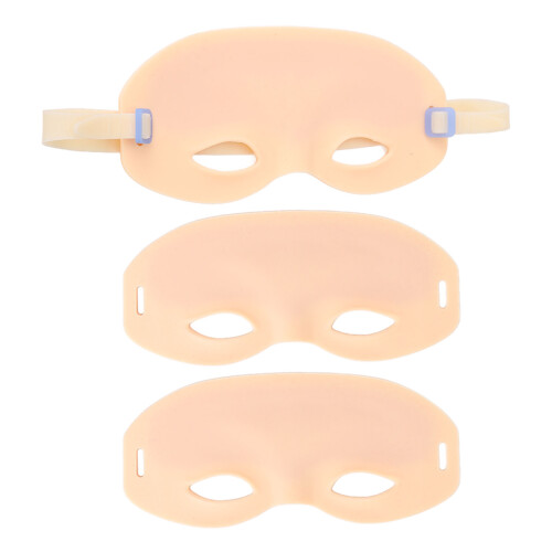 3pcs Microblading Practice Skin Silicone Brow Headband 1
