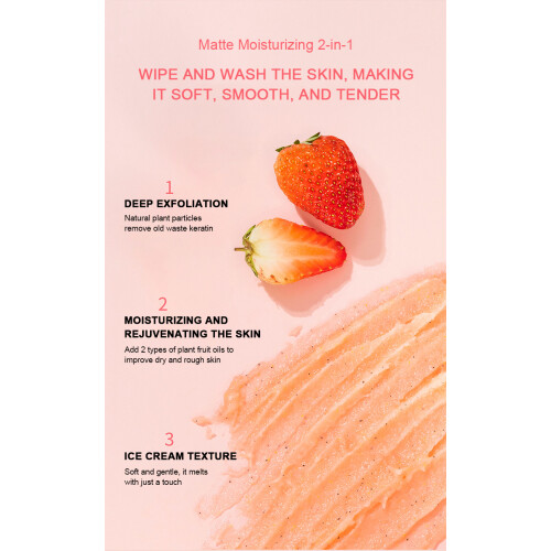 200g Body Scrub Creme peeling glättend weichmachend 2