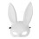 Halloween Bunny Mask Half Face Cosplay Accessory 1