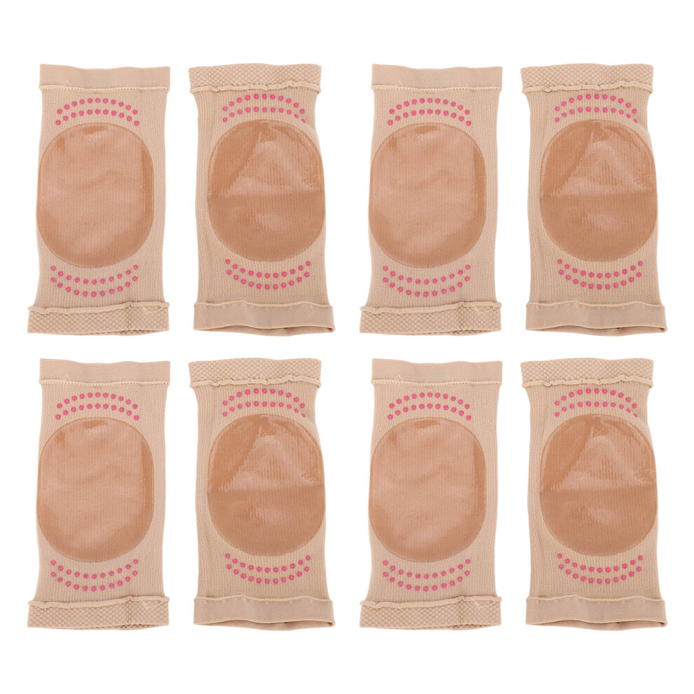 4 Pair Moisturizing Heel Socks Cracked Dry Heel Treatment