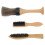 3er-Friseurbürsten-Set mit Holzgriff 2