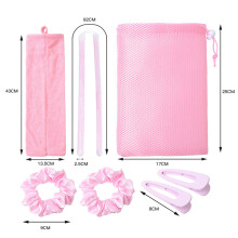 Haarlocken-Set ohne Hitze: Gel-Beads, Stäbe, Clips