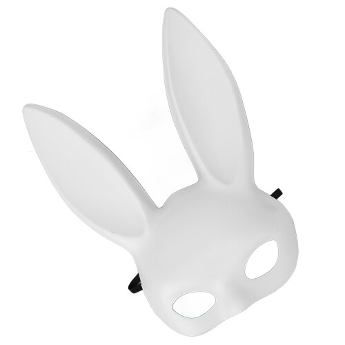 Halloween Bunny Mask Half Face Cosplay Accessory 2