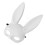 Halloween Bunny Mask Half Face Cosplay Accessory 4