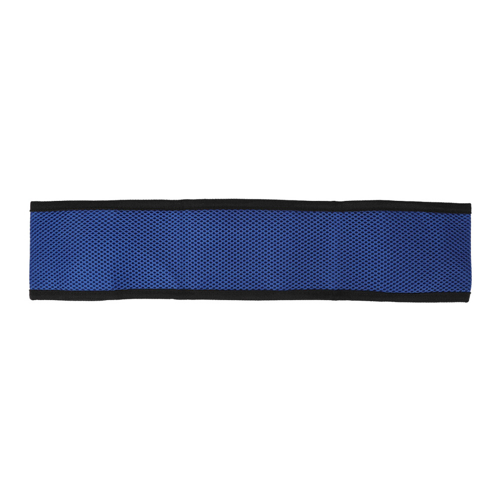 (Royalblue) Wheelchair Calf Strap Mesh Leg Rest M Size 17.7in Royalblue