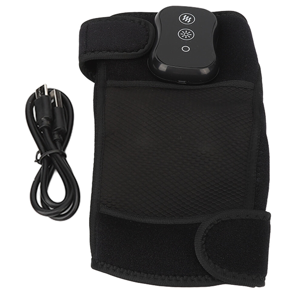 Heated Knee Brace Wrap 3 Mode Stress Relief USB Rechargeable