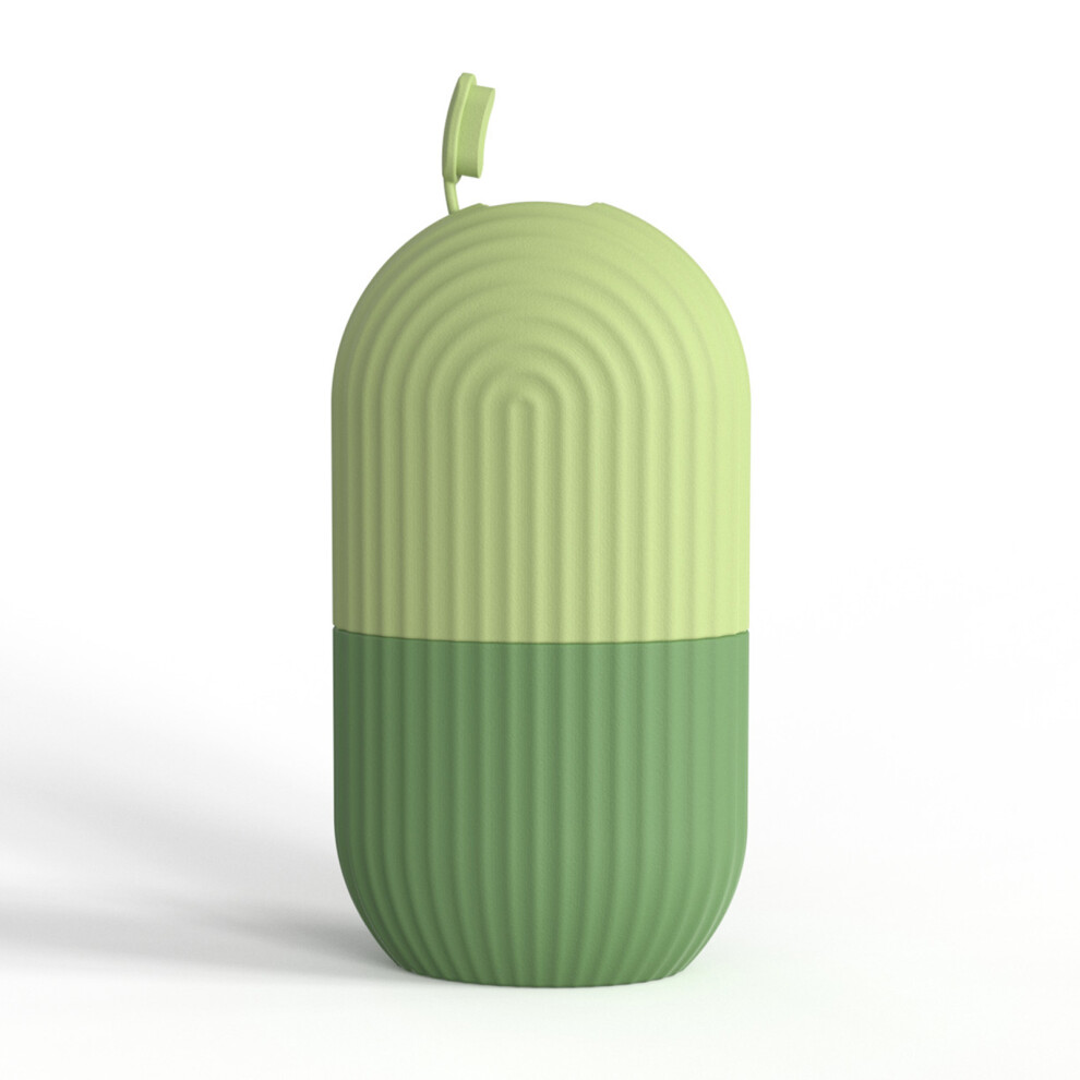 Green/Black (Stripe ) Face Massager Ice Tray Shrink Pores Cooling Roller