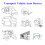 Lift Chairs Electric Controller 12-32V Labour Saving Home Use Recliner Switch 5