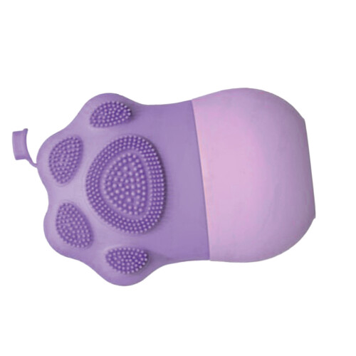 (Purple) Cat Paw Ice Cube Face Roller Cooling Blood Circulation Green 1