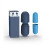 (Blue) Tappi per Orecchie Morbidi Antirumore con Custodia 1