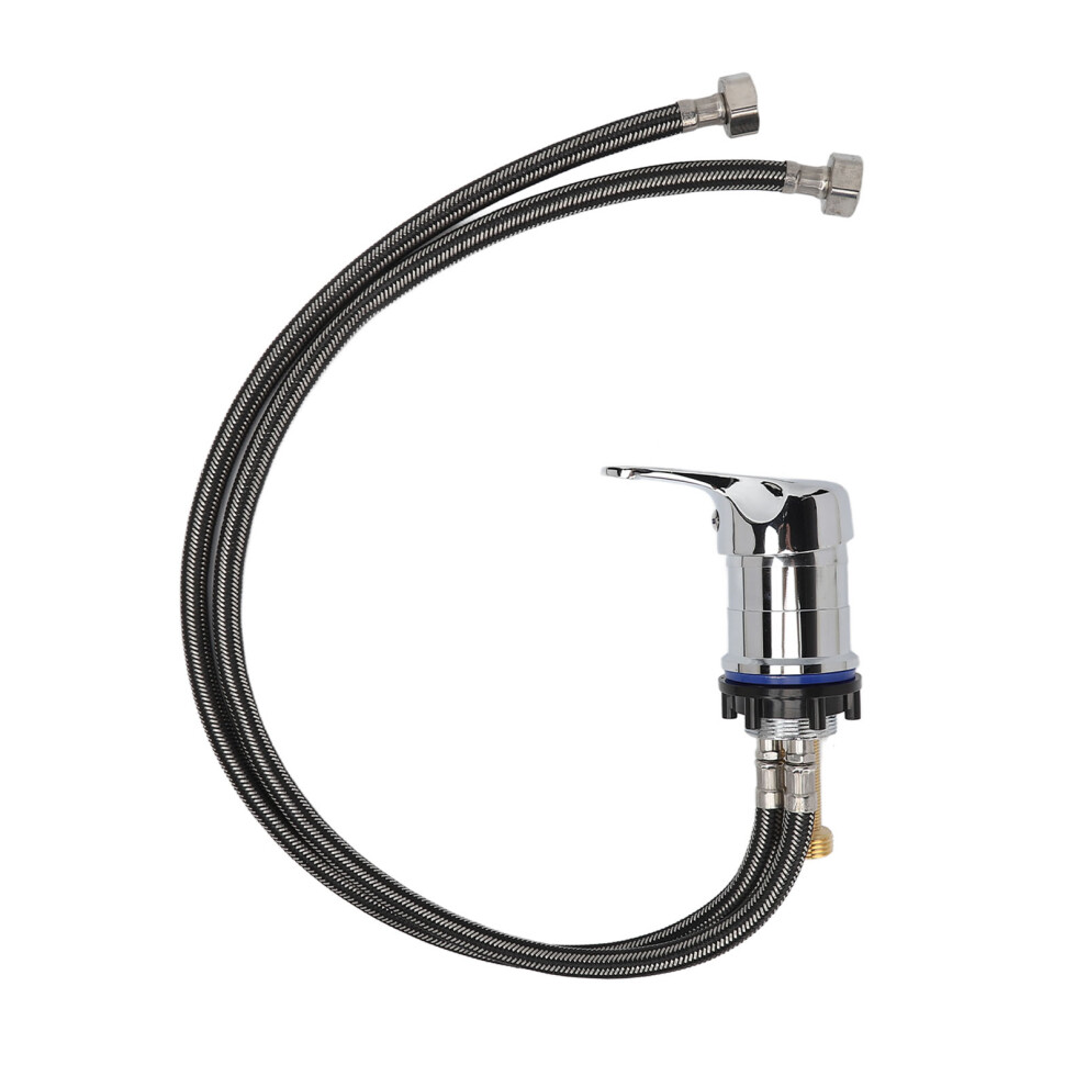 Salon Shampoo Faucet Zinc Alloy Hot Cold Mixer 70Cm Tube 461605420592