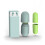 (Green) Tappi per Orecchie Morbidi Antirumore con Custodia 1