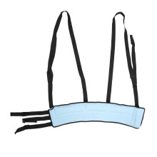 (S 85-95cm) Lendenband aus dickem Baumwollstoff mit Tragegurten