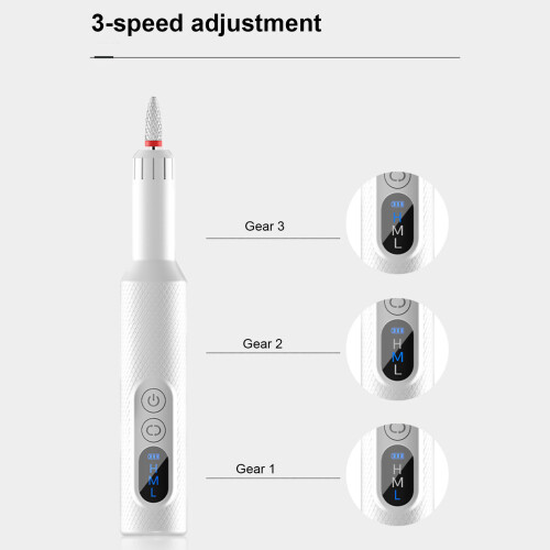 USB-Handnagelfeile Maniküre-Werkzeug 2
