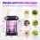 Solar Powered Bug Zapper & LED Light IP65 Waterproof USB Charge 8