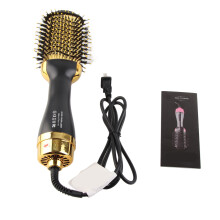 3-in-1 Hair Styling Brush 3 Gears Nylon Curler Straightener