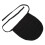 Copertura Tracheostomia Cotone Nera Antipolvere 3