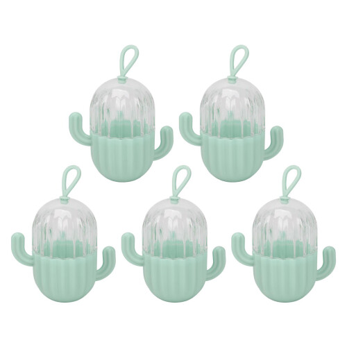 5pz Porta Spugne Gioielli Orecchini Cactus