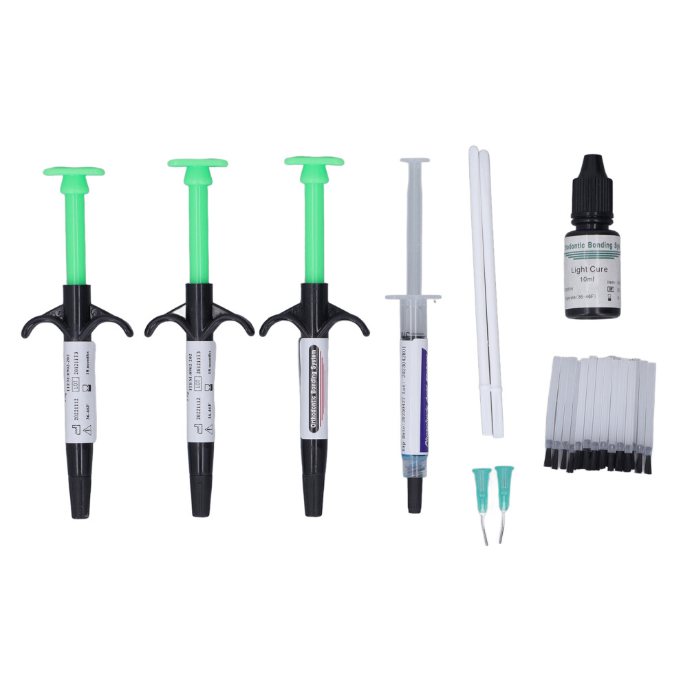 Unisex Green Dental Orthodontics Direct Bonding Self Light Cure Adhesive
