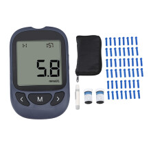 Blutzuckermessgerät 50 Streifen 50 Lanzetten Hochgenau Kit