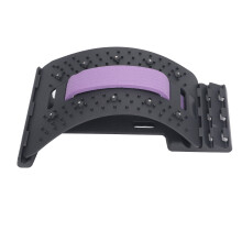 Lumbar Relaxer 4 Levels Back Stretcher with Plates for Herniated Disc