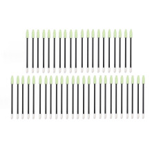 (Grass Green) Einweg-Wimpern- & Augenbrauenpinsel Pink