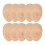 10pcs 3D Tattoo Practice Face Skin Silicone for Beginner 1