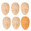 5 Stück Silikon-Tätowierungs-Übungsgesicht 3D Microblading Training 1