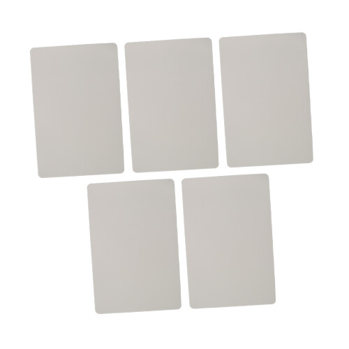 5Pcs Inkless Double Sided Eyebrow Tattoo Practice Skin 1.5mm Thick 2