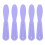 (Purple) 5 spatole dentali plastica blu scuro 1