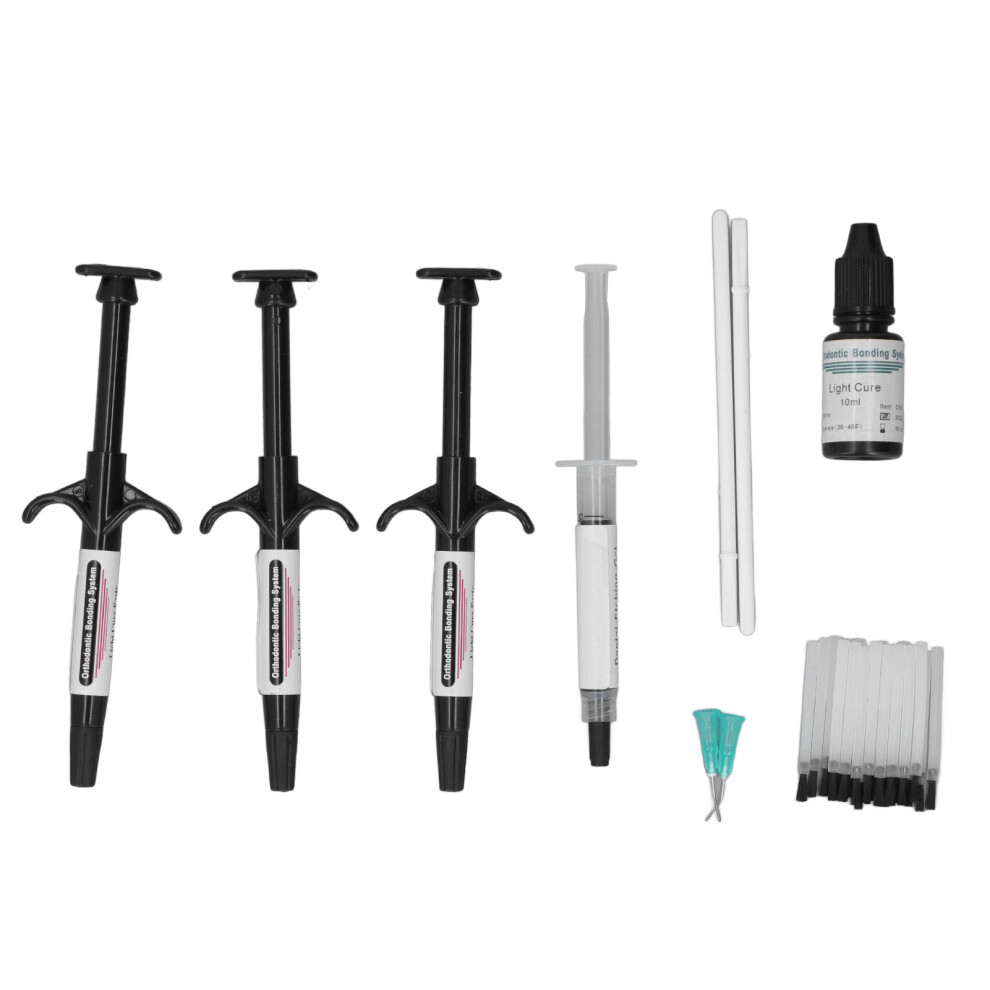 Dental Adhesive Syringe Orthodontic Light Cured Black 461605424507