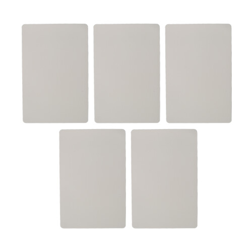 5Pcs Inkless Double Sided Eyebrow Tattoo Practice Skin 1.5mm Thick 1