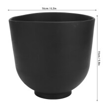 (Black) Silikon-Mischschale für Gesichts masken Schwarz