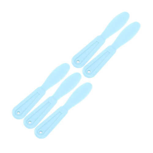 (Light Blue) 5x Dental-Gips-Spateln Mischmesser Dunkelblau 1