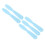 (Light Blue) 5x Dental-Gips-Spateln Mischmesser Dunkelblau 3